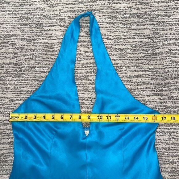 NWT Anthropologie Let Me Be Halter Slip Mini Dress Medium Petite - Picture 8 of 12